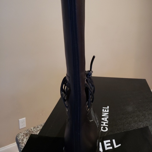 Chanel riding knee boots - Picture 5 of 6